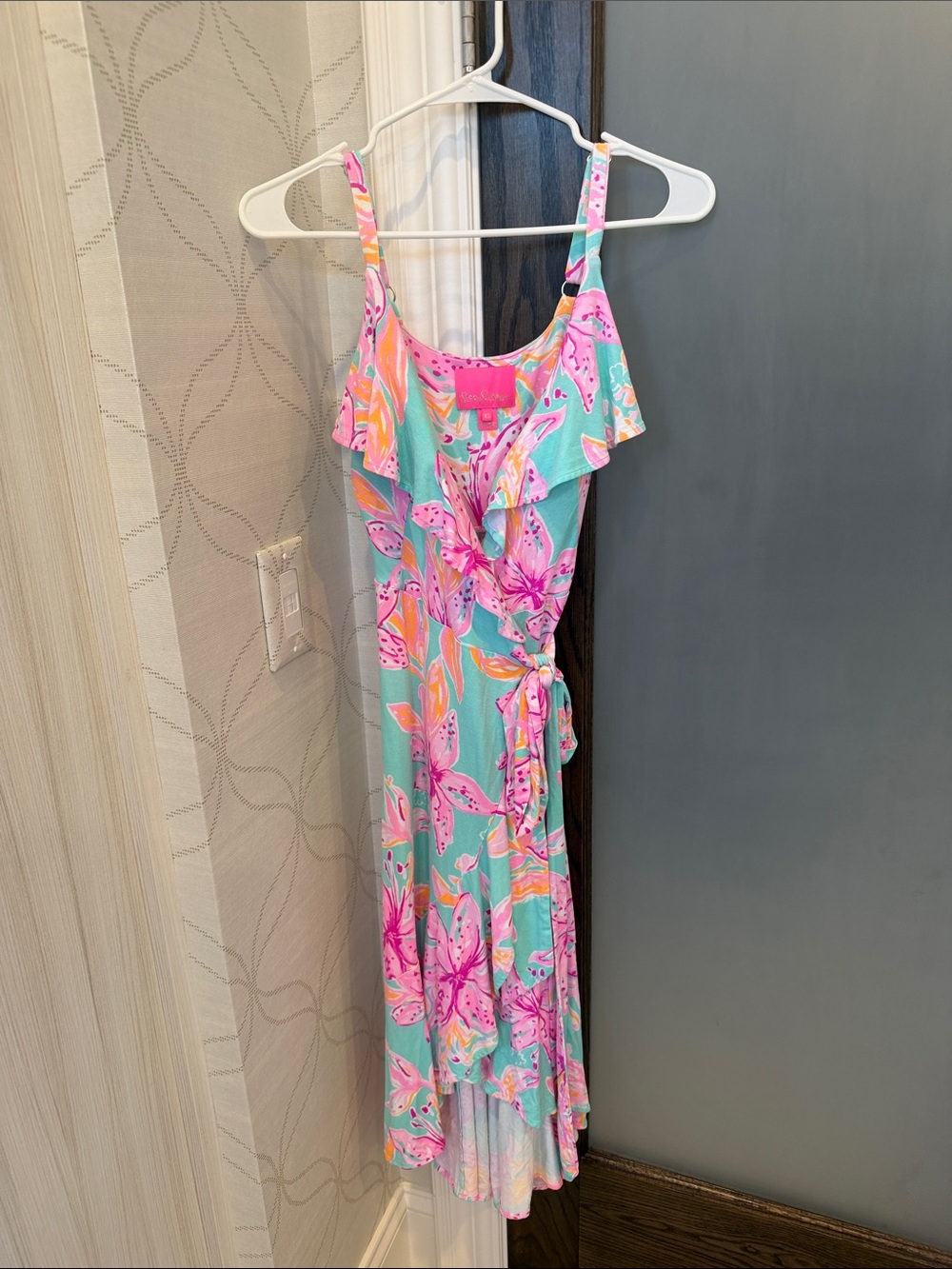 Lilly Pulitzer Tropical Wrap Around Dress